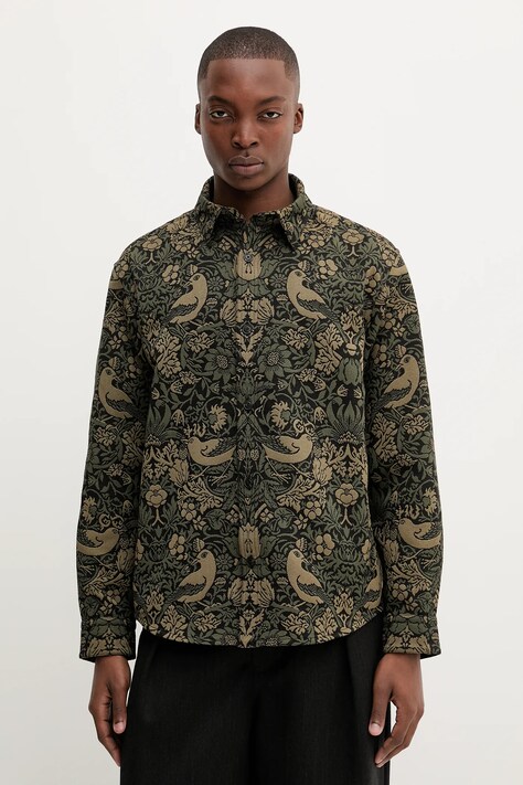 HUGO camicia uomo colore verde 50545411