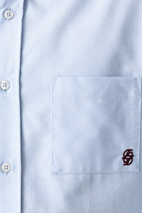 Drôle de Monsieur сорочка чоловіча бавовняна La Chemise Oxford — фото 6