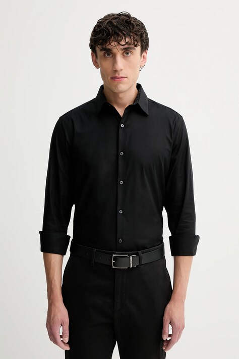 Calvin Klein camicia uomo colore nero  LV019EU053