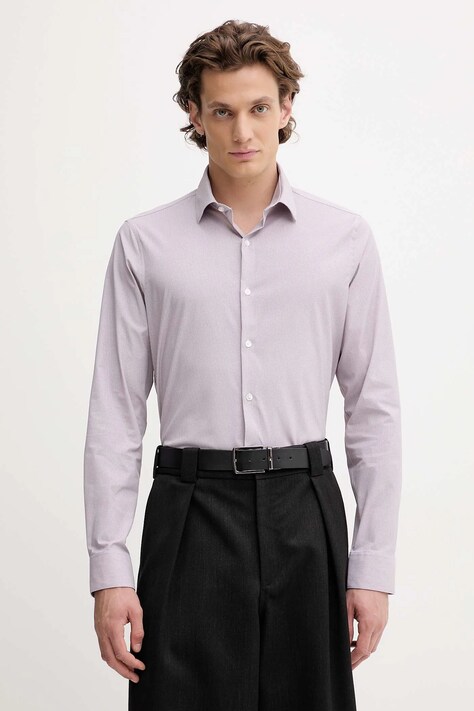 Srajca Calvin Klein moška, roza barva, LV019EU074