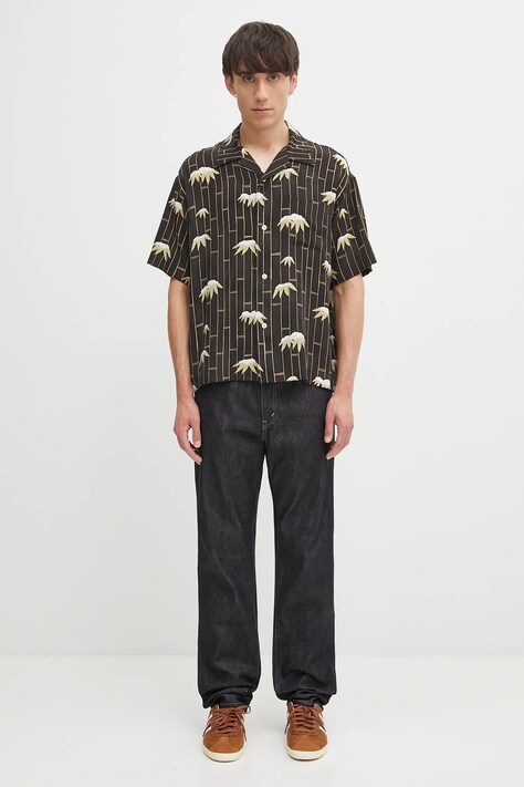 Шовкова сорочка Visvim copa shirt s/s bamboo — фото 5