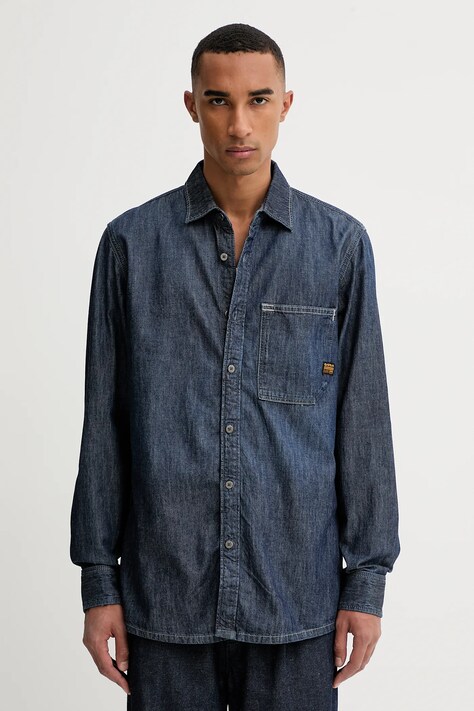 G-Star cămașă jeans cu guler clasic, regular, D27083.D539