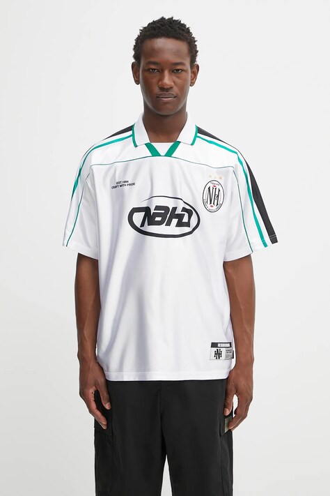 NEIGHBORHOOD t-shirt game shirt ss uomo colore bianco 251FPNH-CSM16