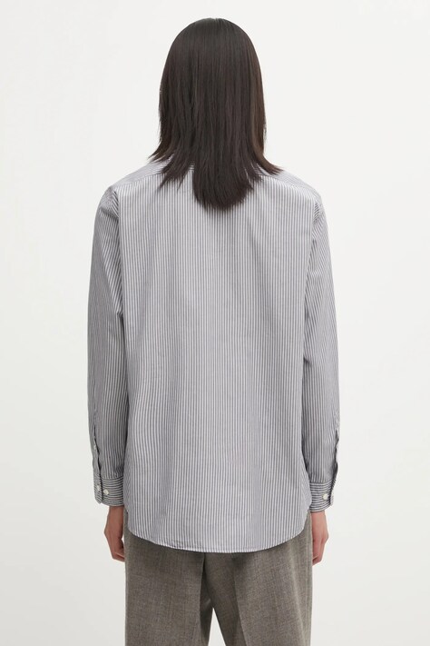 Бавовняна сорочка Aries Stripe Poplin Classic — фото 3