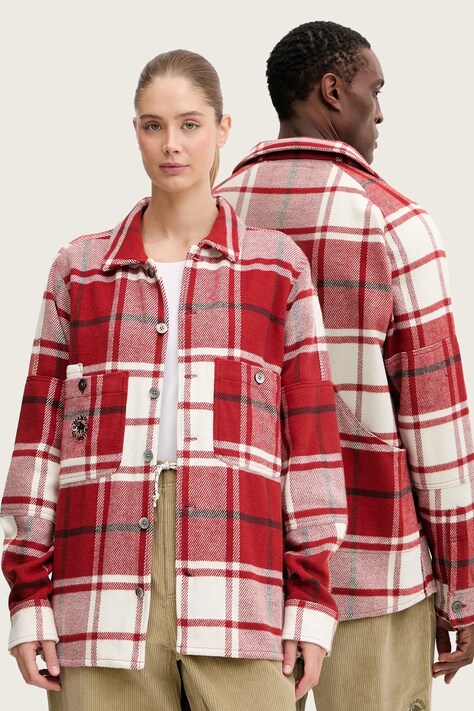 Βαμβακερό πουκάμισο Mammut Mammut x Cabourn Direttissima χρώμα: μπορντό, 1015.01730