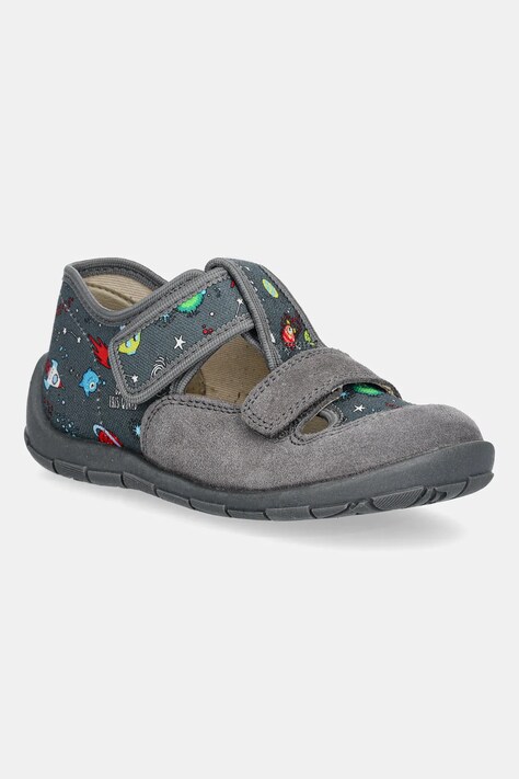 Froddo kapcie dziecięce CLASSIC SLIPPERS kolor szary G1700412