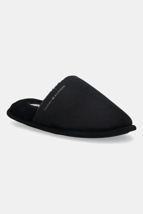 Copati Tommy Hilfiger TH SOFT HOUSE SHOE črna barva, FW0FW08853