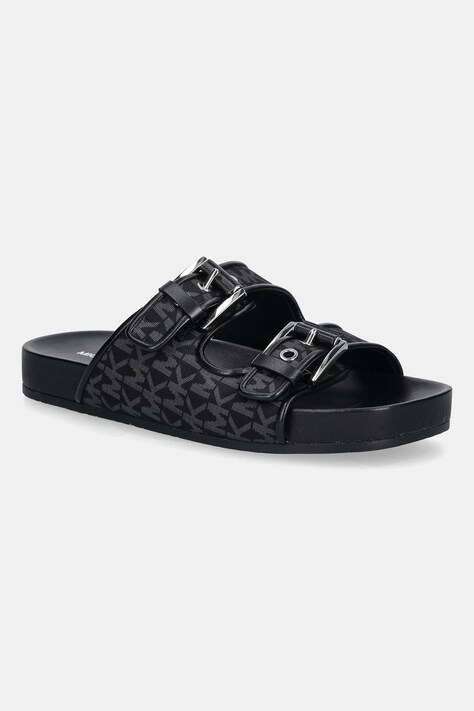 Παντόφλες MICHAEL Michael Kors Byers χρώμα: μαύρο, 40T5BYFS1D.001