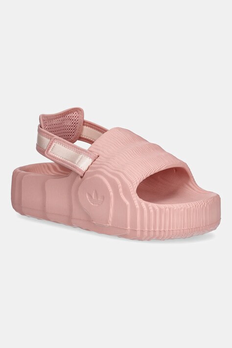 adidas Originals papuci Adilette 22 XLG culoarea roz, cu platformă, JQ3275