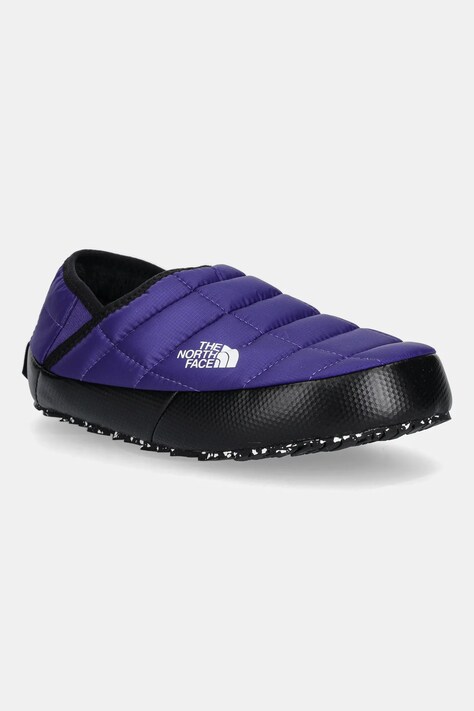 Παντόφλες The North Face Thermoball Traction Mule V χρώμα: μοβ, NF0A3V1HS961