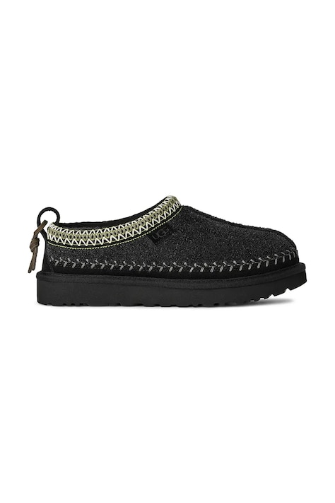 Pantofle UGG Tasman Biarritz černá barva, 1171444.BLK