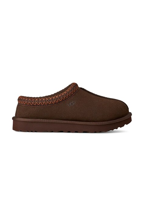 Kućne papuče od brušene kože UGG Tasman II boja: smeđa, 1174470.BCDR