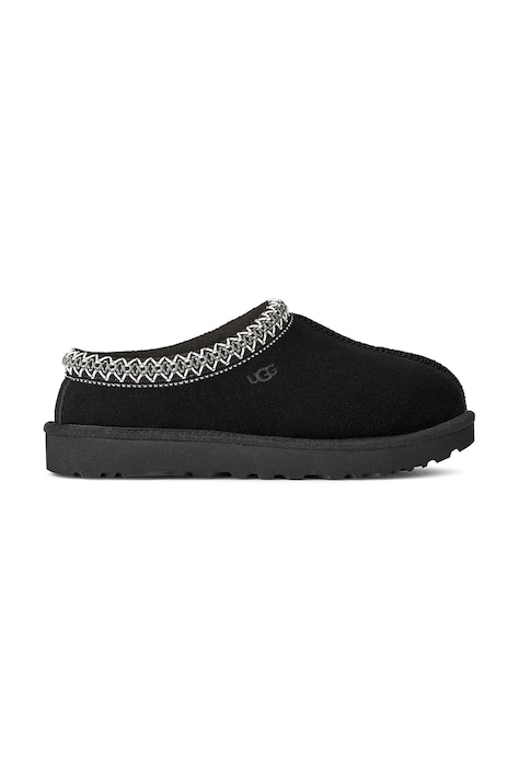 Semišové papuče UGG Tasman II čierna farba, 1174470.BLK