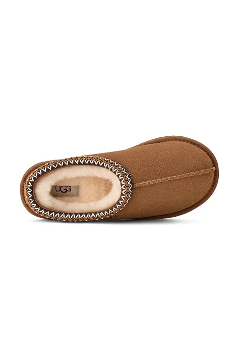 Παντόφλες σουέτ UGG Tasman II χρώμα: καφέ, 1174470.CHE