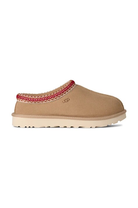 UGG kapcie zamszowe Tasman II kolor beżowy 1174470.SDDR