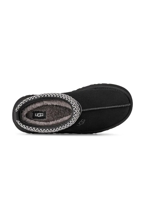 Παντόφλες σουέτ UGG Tazz II χρώμα: μαύρο, 1174471.BLK