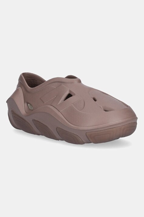 New Balance klapki RCVRY damskie kolor brązowy RCVRYEES