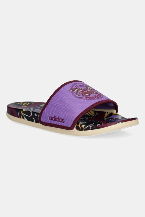 Natikači adidas ženski, bordo barva, JQ1250