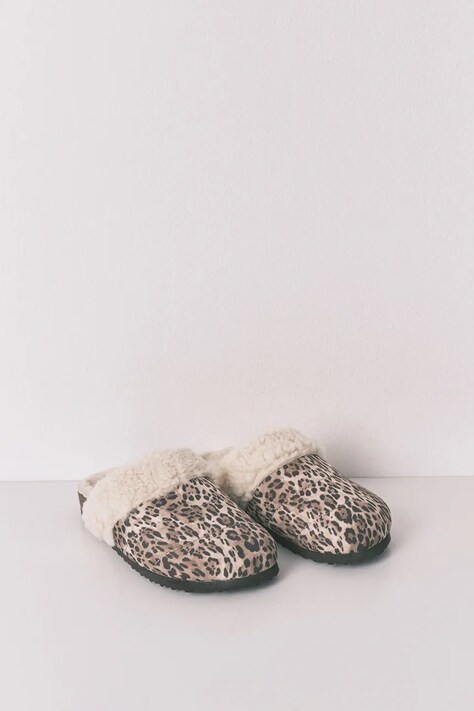Copati women'secret HOMEWEAR ANIMAL PRINT rjava barva, 4992535