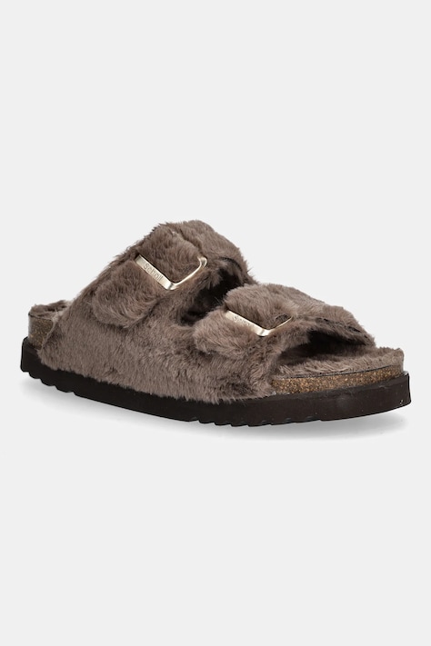 Scholl kapcie BELLE damskie kolor brązowy F324621011