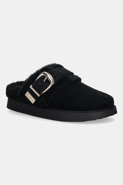 Тапочки Steve Madden Cozy Up колір чорний 11004964