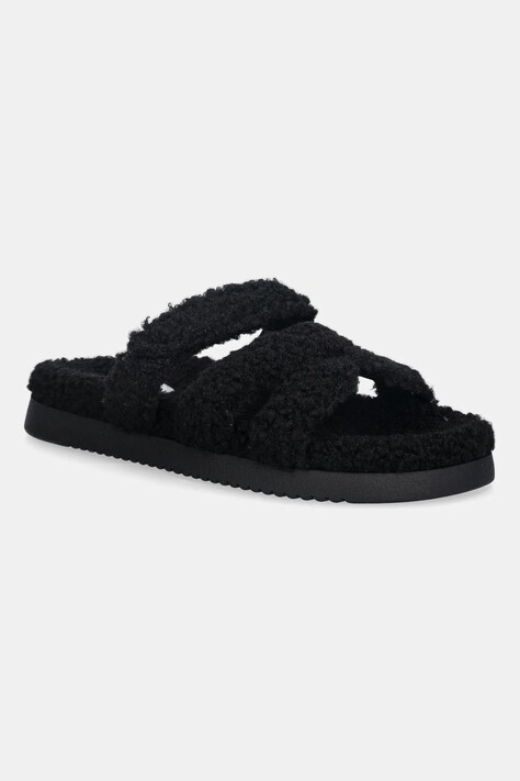 Steve Madden klapki Missile-F damskie kolor czarny 11003175