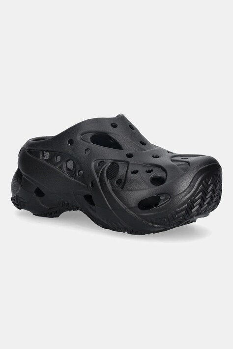 Crocs klapki Caged W Clog damskie kolor czarny 211141