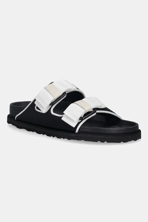 Παντόφλες Birkenstock 1774 Arizona TEX χρώμα: μαύρο, 1031765