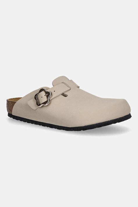 Otroški natikači Birkenstock Boston bež barva, 1030630
