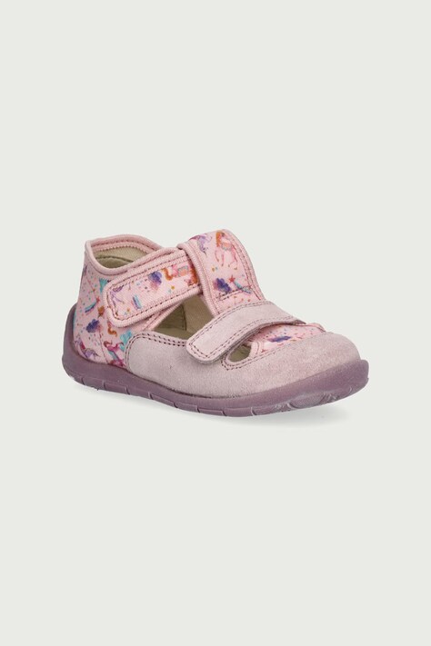 Froddo Papuče za djecu CLASSIC SLIPPERS roze G1700412