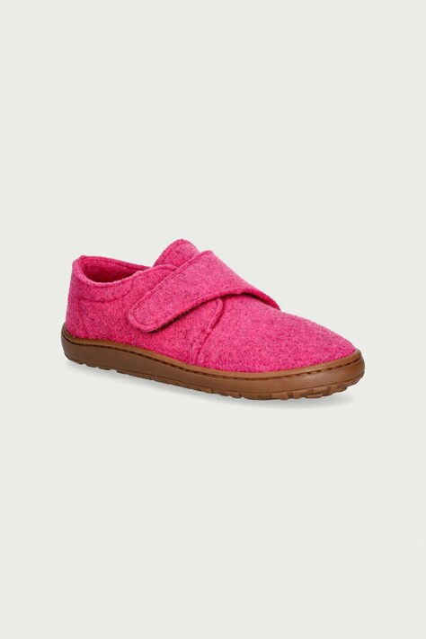 Froddo Παντόφλες Παιδικές BAREFOOT WOOLY ροζ G1700420