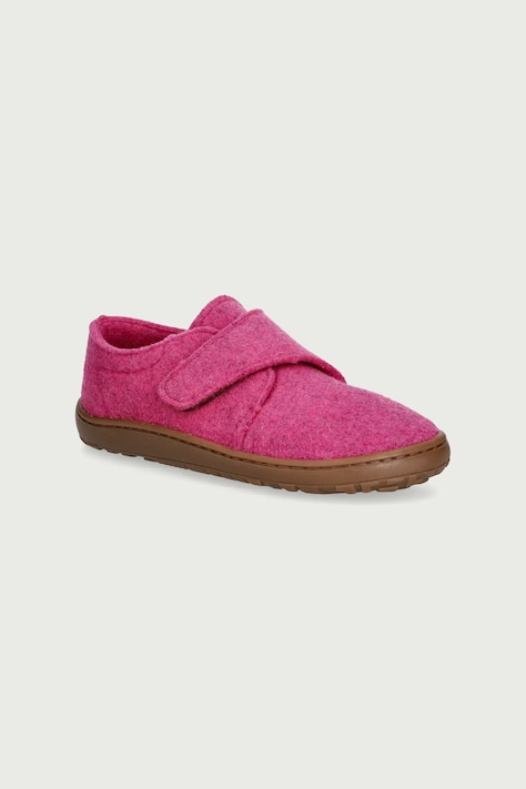 Froddo Papuče detské BAREFOOT WOOLY ružové G1700420
