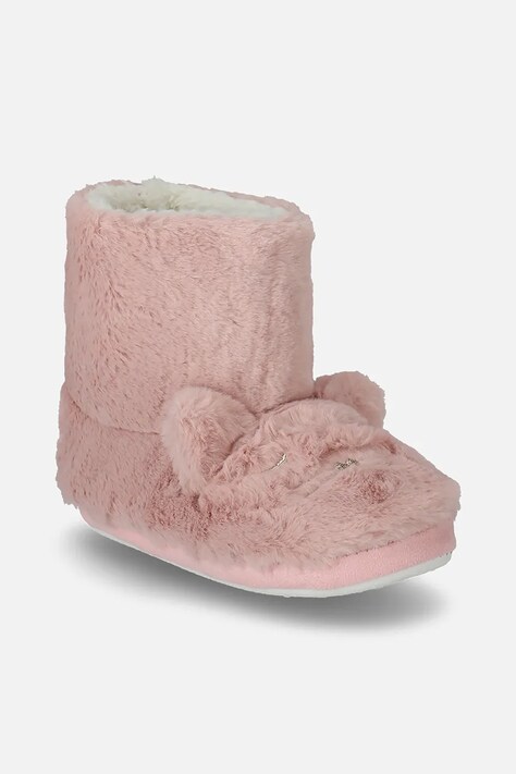 Coccodrillo kapcie dziecięce kolor różowy SHOES UNISEX
