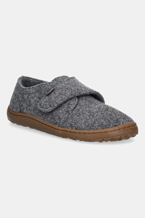 Froddo kapcie dziecięce BAREFOOT WOOLY kolor szary G1700420