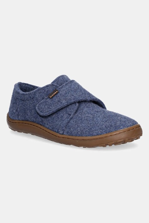 Παιδικές παντόφλες Froddo BAREFOOT WOOLY χρώμα: μπλε, G1700420