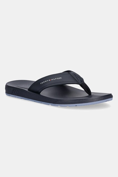 Tommy Hilfiger japonki MOLDED COMFORT TH BEACH SANDAL męskie kolor granatowy FM0FM05508