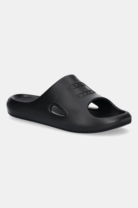 Шлепанцы Tommy Jeans TJM SPORTY POOL SLIDE цвет чёрный EM0EM01582