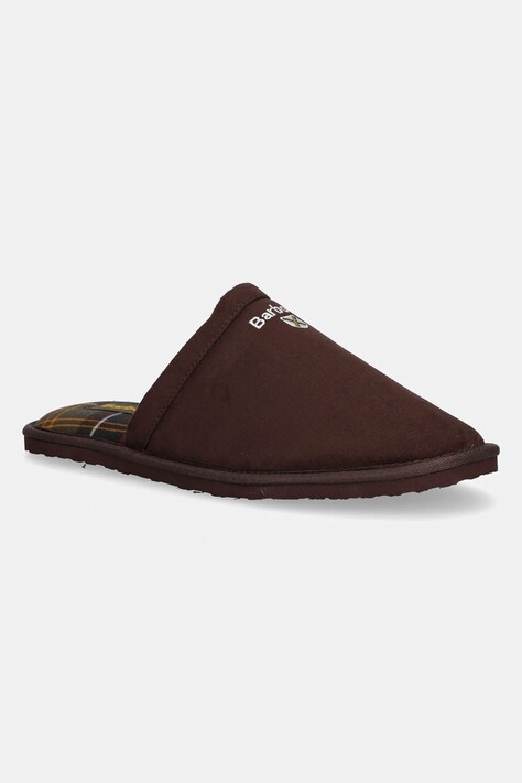 Barbour kapcie Everitt kolor brązowy MSL0025BR51