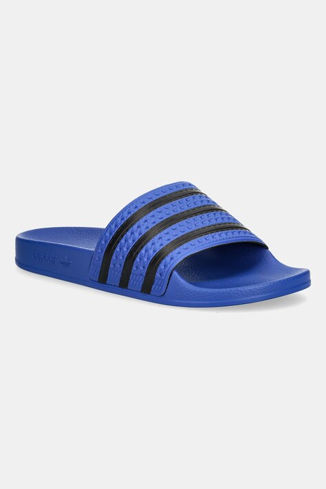 adidas Originals klapki Adilette męskie kolor niebieski JR3620