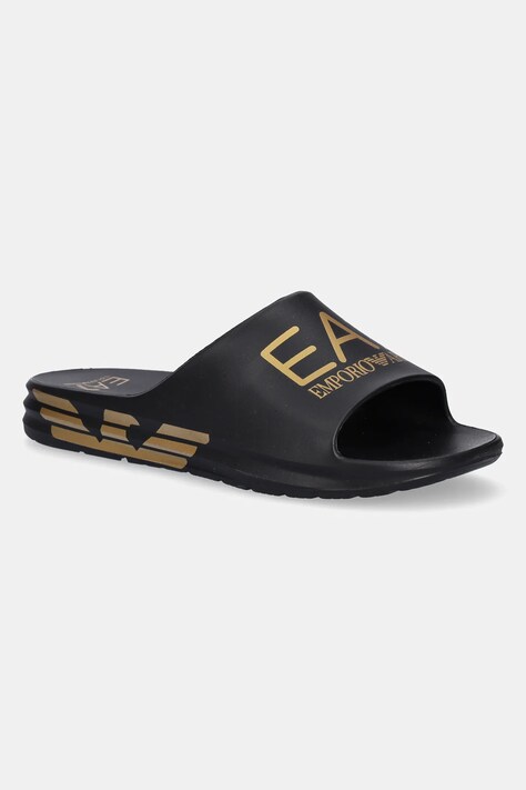 EA7 Emporio Armani klapki męskie kolor czarny AF18618.7X000356