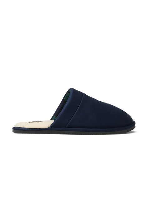 Παντόφλες Polo Ralph Lauren Klarence χρώμα: ναυτικό μπλε, 843981604002