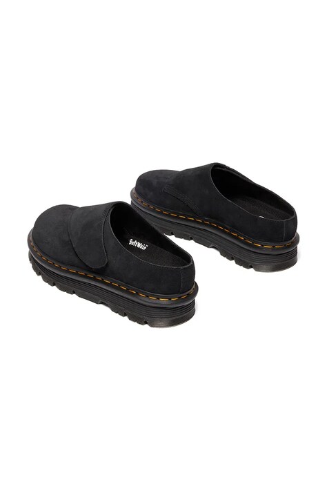 Замшеві шльопанці Dr. Martens ZebZag AnyWair Mule — фото 3