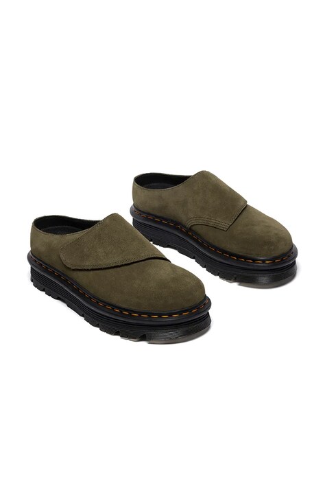 Замшеві шльопанці Dr. Martens ZebZag AnyWair Mule — фото 2