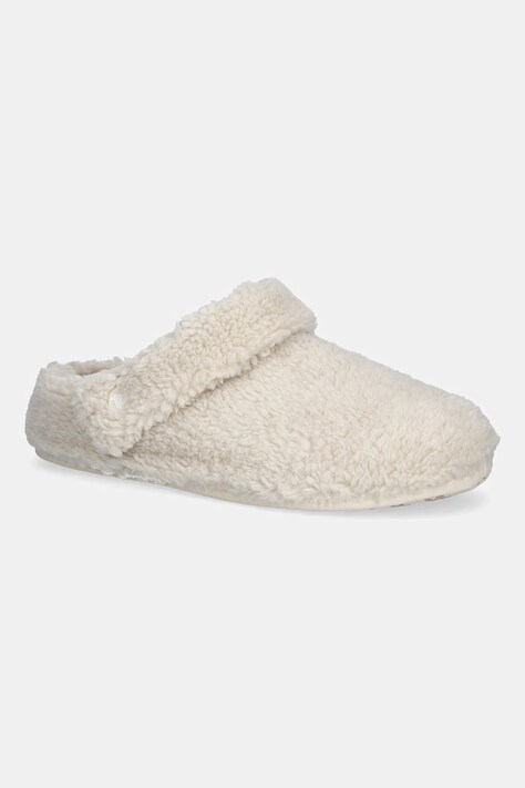 Crocs kapcie Classic Cozzy Slipper kolor beżowy 209386