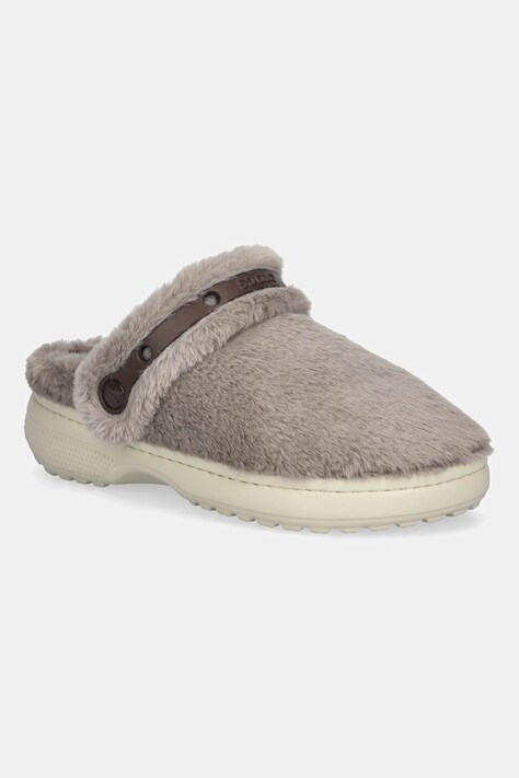 Crocs kapcie Classic Unfurgettable Clog kolor szary 211116
