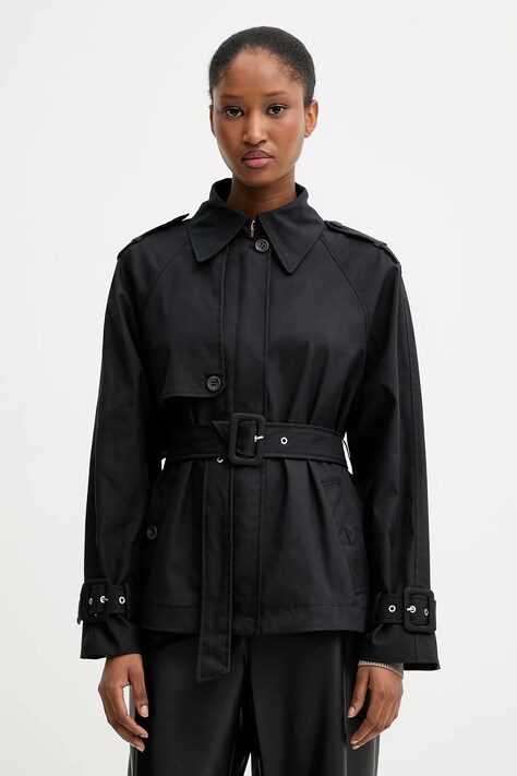 Куртка Guess RAPHAELLE колір чорний перехідна W5YL01 WHDF1