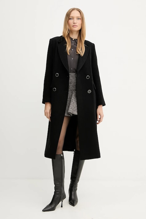 Kabát Armani Exchange černá barva, XW000691 AF16206