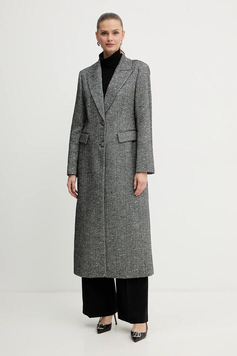 Guess płaszcz STEFANIA kolor szary W5BL26 W2680