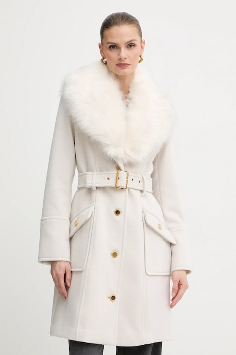 Пальто з додаванням вовни Marciano Guess ALICE колір бежевий  5BGL26 1799Z