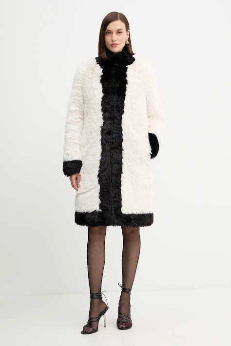 Twinset cappotto colore bianco  252TT2153